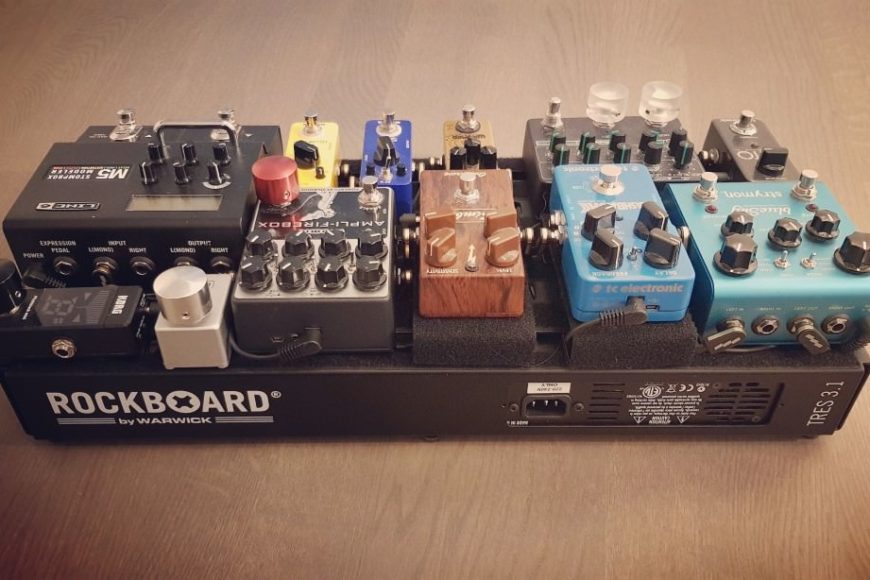 Pedalboard by Rockboard Warwick