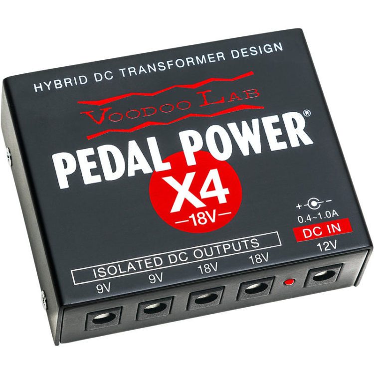 Voodoo Lab Pedal Power X4-18V Angle