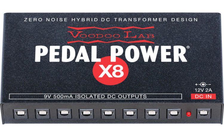 Voodoo Lab Pedal Power X8 Topdown